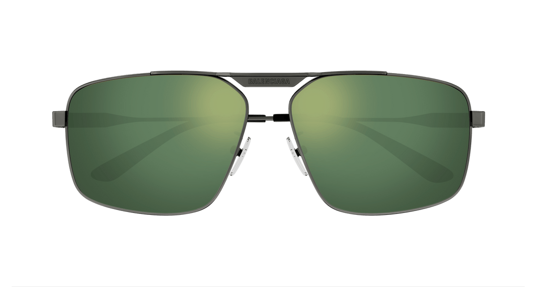 Gafas de sol balenciaga bb0418sk 003 rutenio pilot masculino talla 62mm - Vista de detalle