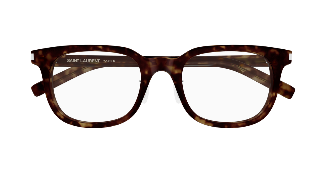 Brillen saint laurent sl 840/j 002 havana rectangular / squared unisex größe 51mm - Detailansicht