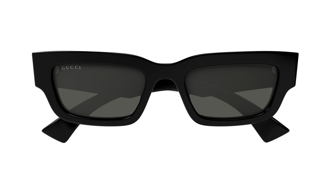 Gafas de sol gucci gg1838s 001 negro square masculino talla 52mm - Vista de detalle