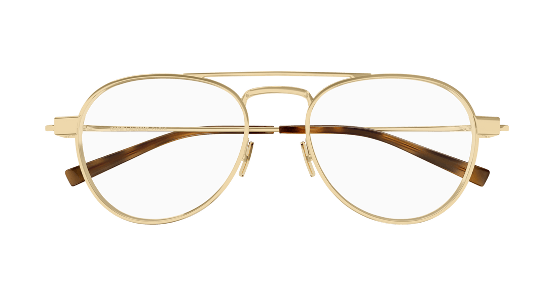 Brillen saint laurent sl 708 opt 003 dorado round unisex größe 54mm - Detailansicht