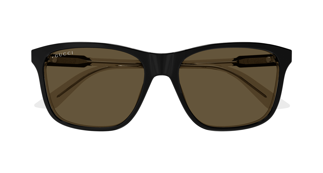 Gafas de sol gucci gg1819s 005 negro square masculino talla 57mm - Vista de detalle