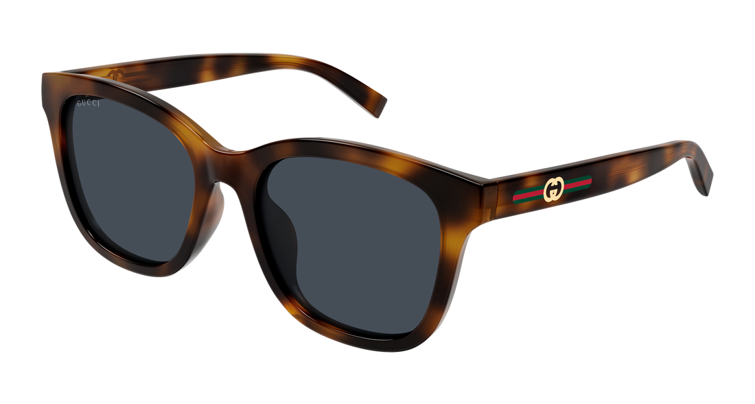 Óculos de sol gucci gg1984sk 002 havana round/oval/panthos femenino tamanho 55mm - Vista principal