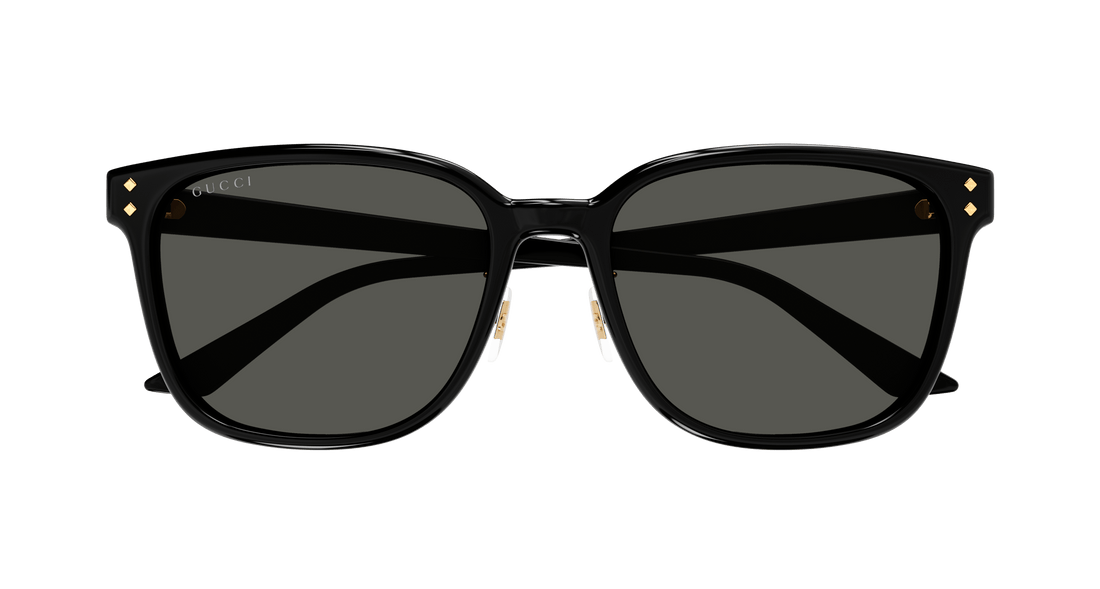 Lunettes de soleil gucci gg1896sk 001 negro square masculino taille 57mm - Vue détaillée