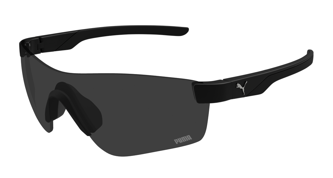 Sunglasses puma pu0481s 001 negro mask masculino size 99mm - Main view