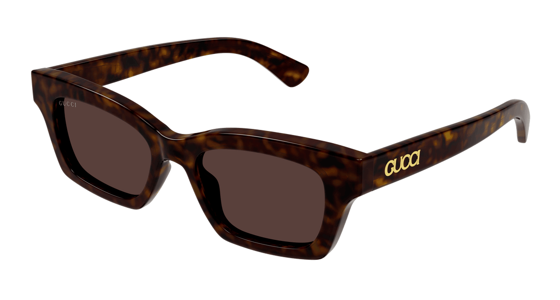 Óculos de sol gucci gg1790s 002 havana cat eye femenino tamanho 51mm - Vista principal