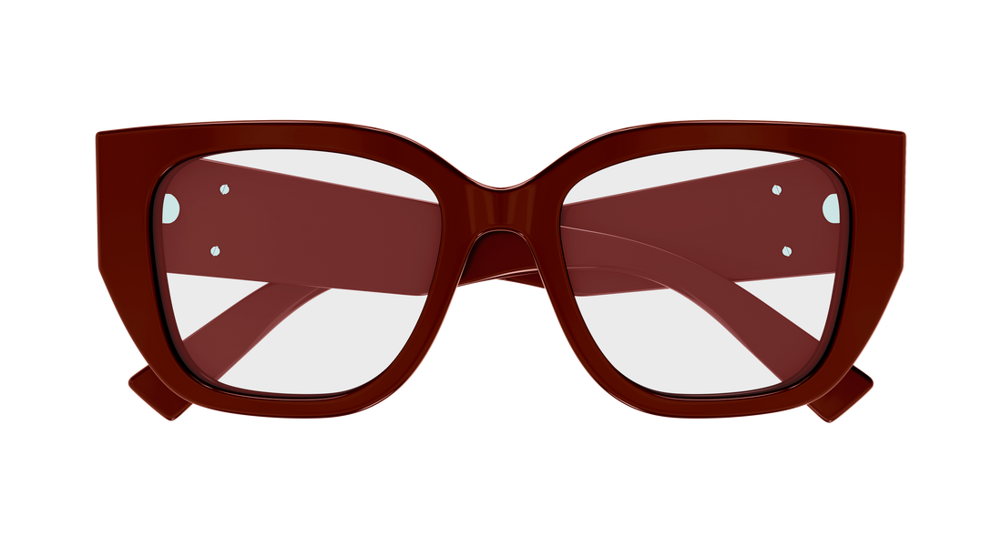 Occhiali da vista gucci gg1952o 003 burdeos butterfly femenino taglia 51mm - Vista dettagliata