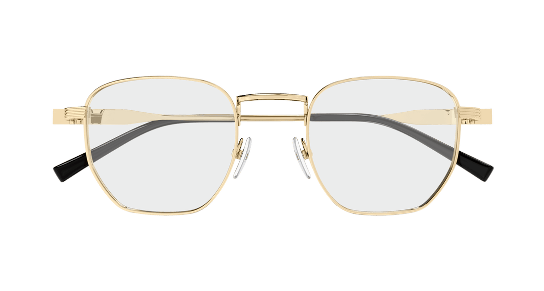 Brillen gucci gg1878o 001 dorado square masculino größe 49mm - Detailansicht
