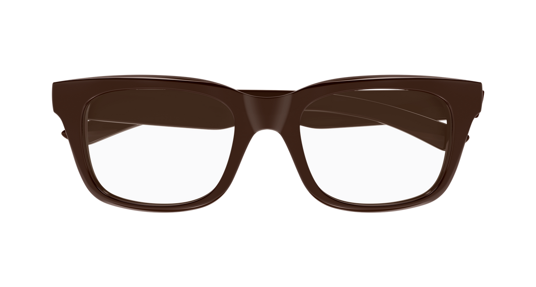 Gafas graduadas balenciaga bb0429o 005 marron rectangular / squared masculino talla 54mm - Vista de detalle