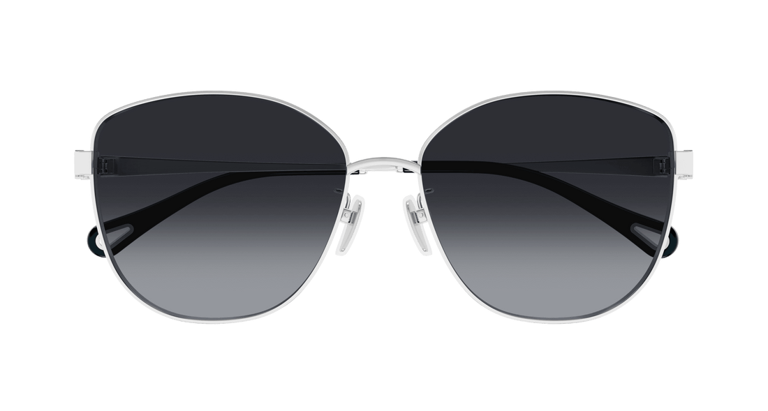 Sonnenbrillen chloé ch0306sk 001 plateado square femenino größe 59mm - Detailansicht