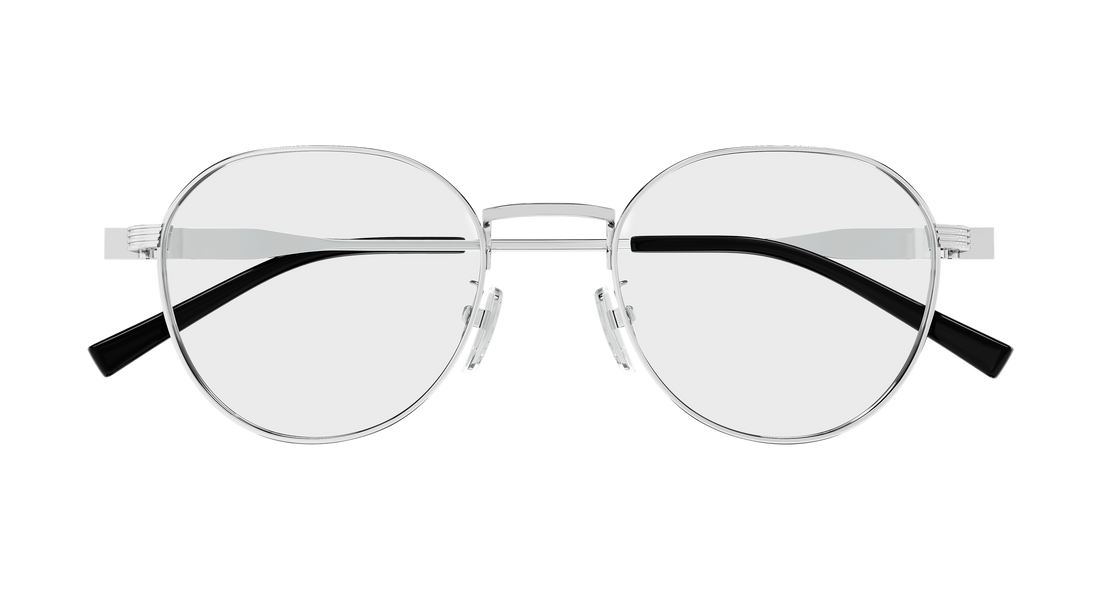 Brillen gucci gg1993ok 001 plateado round/oval/panthos masculino größe 51mm - Detailansicht