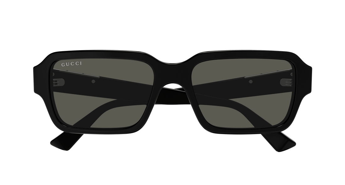 Óculos de sol gucci gg1887s 001 negro square masculino tamanho 54mm - Vista de detalhe
