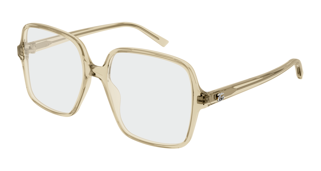 Brillen gucci gg1994o 004 amarillo rectangular / squared femenino größe 53mm - Hauptansicht