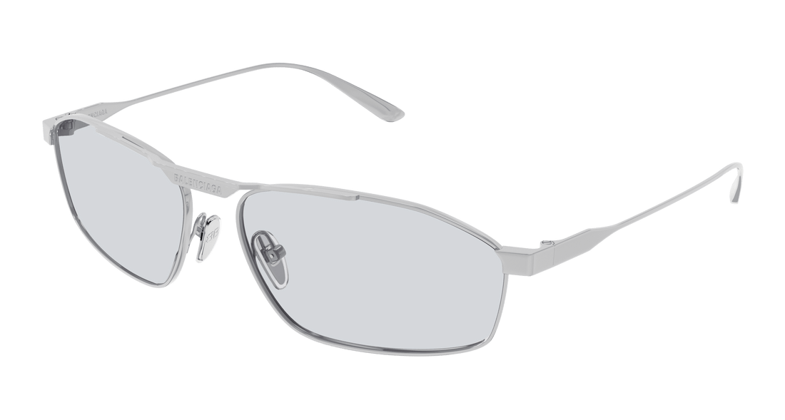 Occhiali da sole balenciaga bb0416s 004 plateado pilot masculino taglia 63mm - Vista principale
