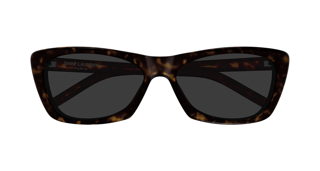 Óculos de sol saint laurent sl 613 006 havana cat eye femenino tamanho 58mm - Vista de detalhe