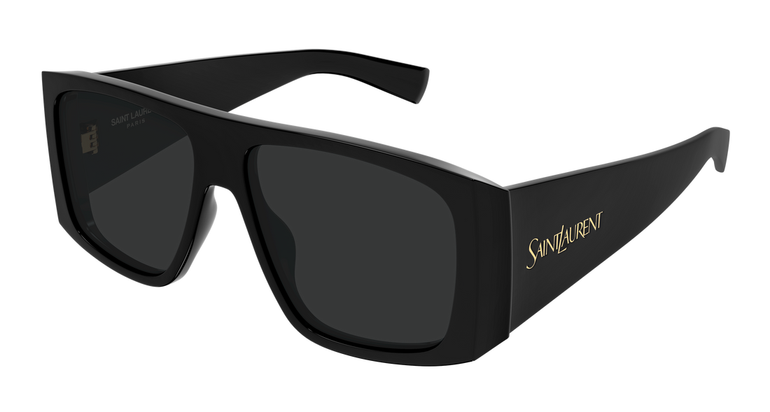 Óculos de sol saint laurent sl 832/f 001 negro rectangular / squared femenino tamanho 58mm - Vista principal