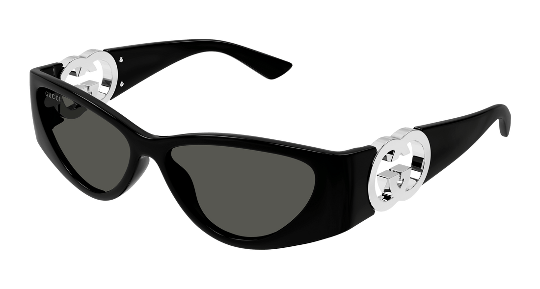 Gafas de sol gucci gg1824s 001 negro cat eye femenino talla 55mm - Vista principal