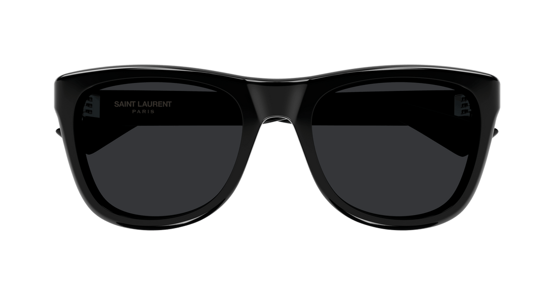 Óculos de sol saint laurent sl 816 001 negro square femenino tamanho 1mm - Vista de detalhe