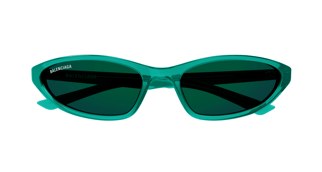 Sunglasses balenciaga bb0402s 005 verde round femenino size 59mm - Detailed view