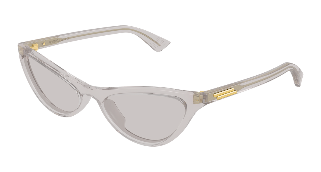 Óculos de sol bottega veneta bv1414s 003 gris cat eye femenino tamanho 56mm - Vista principal