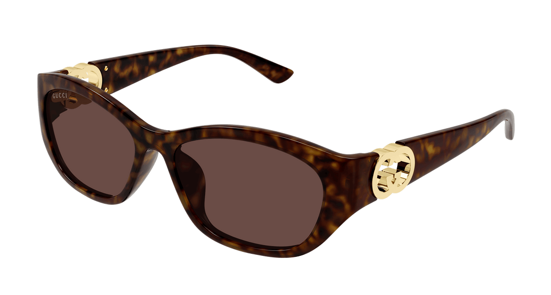 Gafas de sol gucci gg1826sk 002 havana round femenino talla 57mm - Vista principal