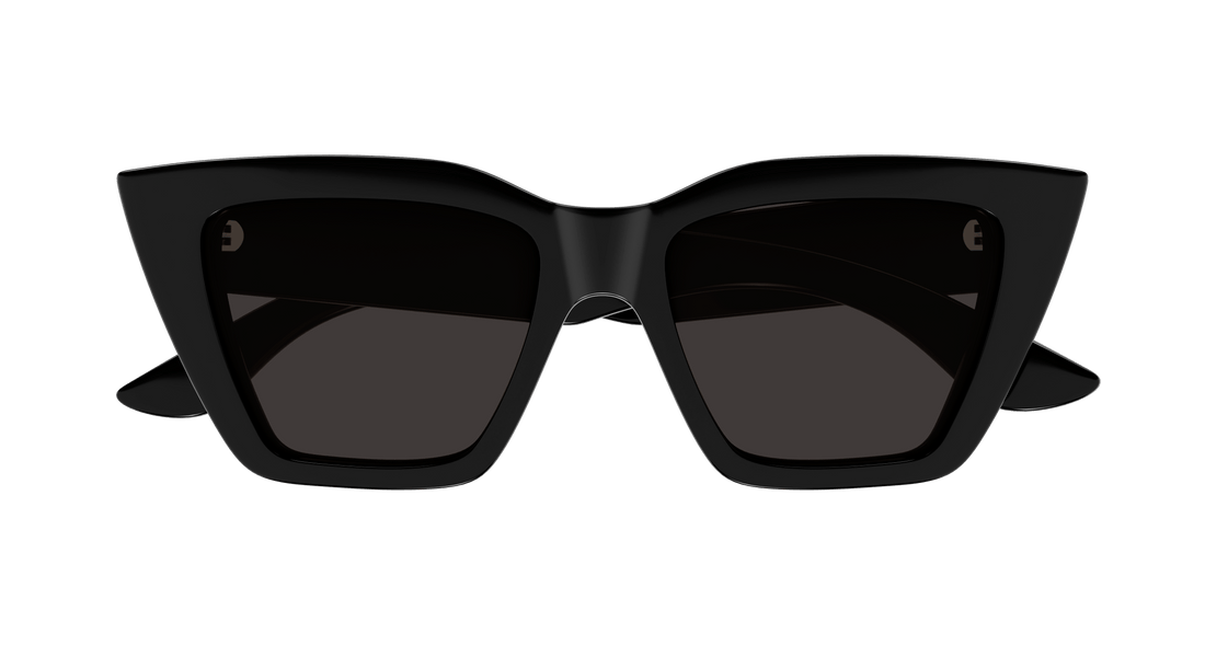 Occhiali da sole alexander mcqueen am0507s 001 negro cat eye femenino taglia 52mm - Vista dettagliata
