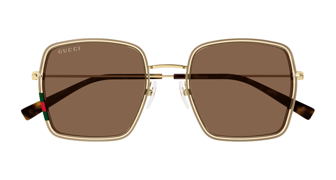 Gafas de sol gucci gg1848s 003 beige square femenino talla 52mm - Vista de detalle