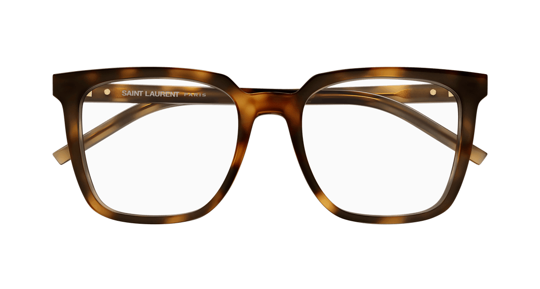 Brillen saint laurent sl m146 opt 003 havana square femenino größe 54mm - Detailansicht