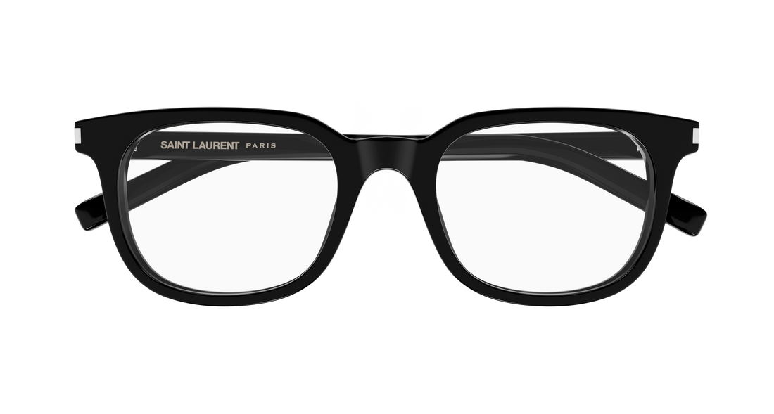 Brillen saint laurent sl 840 001 negro round/oval/panthos unisex größe 51mm - Detailansicht