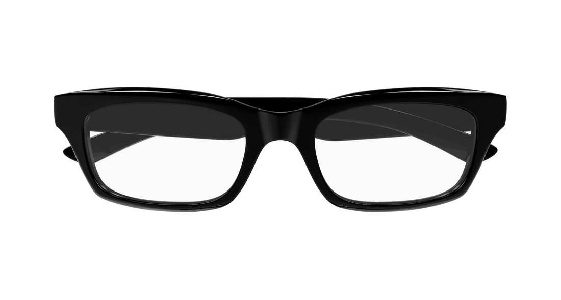 Gafas graduadas balenciaga bb0427o 001 negro rectangular / squared masculino talla 54mm - Vista de detalle