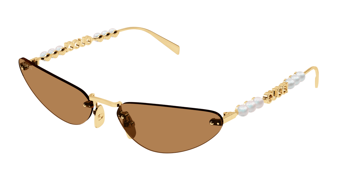 Óculos de sol gucci gg1920s 003 dorado cat eye femenino tamanho 63mm - Vista principal
