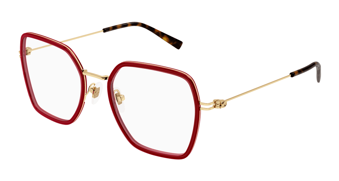Brillen gucci gg1850o 004 burdeos square femenino größe 51mm - Hauptansicht