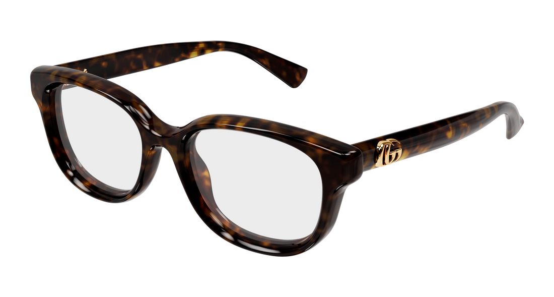 Occhiali da vista gucci gg1978o 002 havana rectangular / squared femenino taglia 52mm - Vista principale