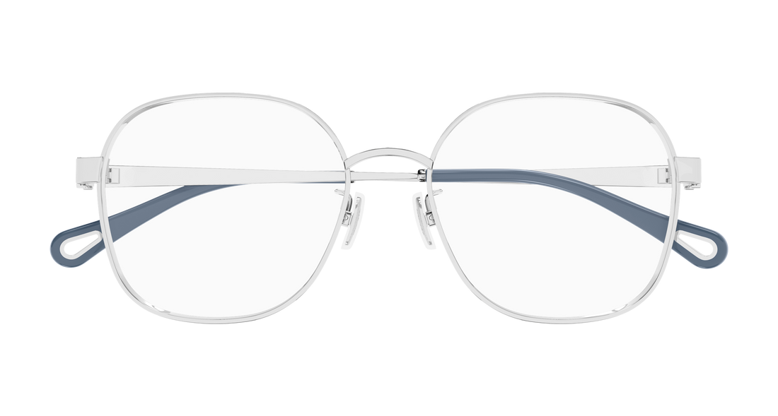 Brillen chloé ch0337oa 002 plateado geometric femenino größe 54mm - Detailansicht