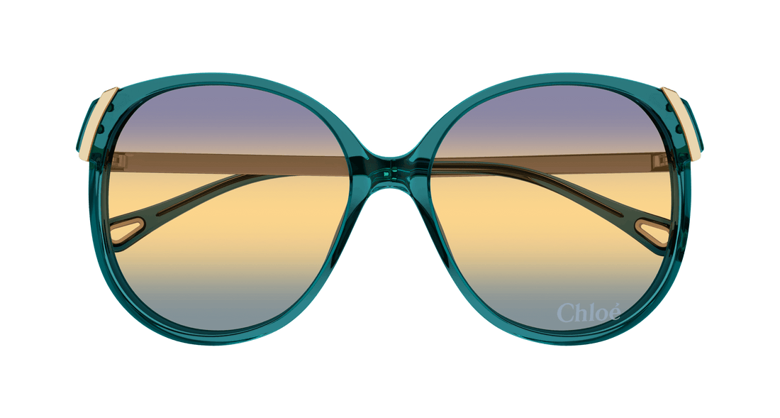 Sonnenbrillen chloé ch0285s 005 verde square femenino größe 58mm - Detailansicht