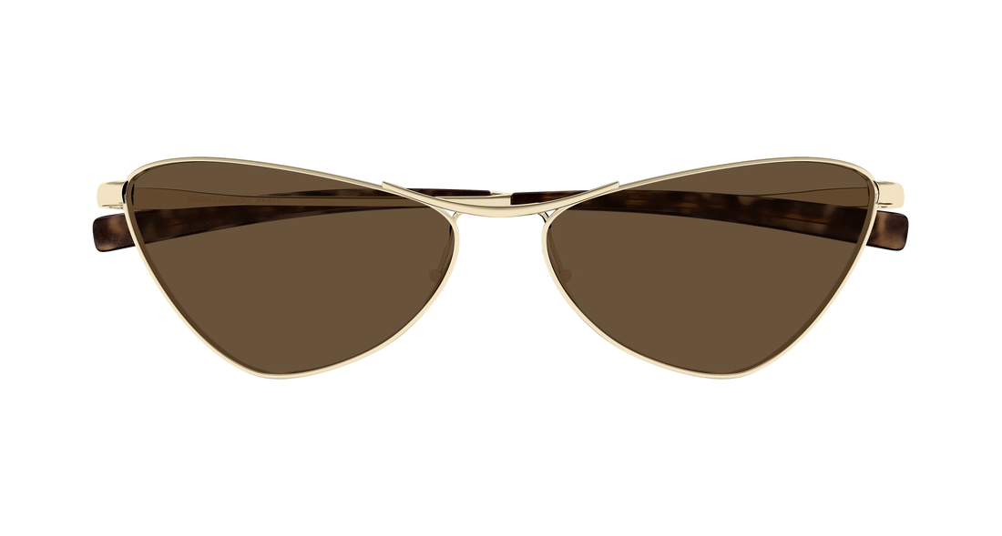 Óculos de sol saint laurent sl 830 004 dorado cat eye femenino tamanho 56mm - Vista de detalhe