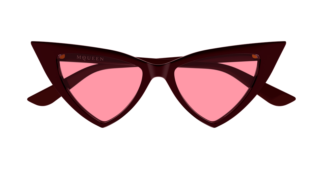 Occhiali da sole alexander mcqueen am0518s 004 rojo cat eye femenino taglia 52mm - Vista dettagliata