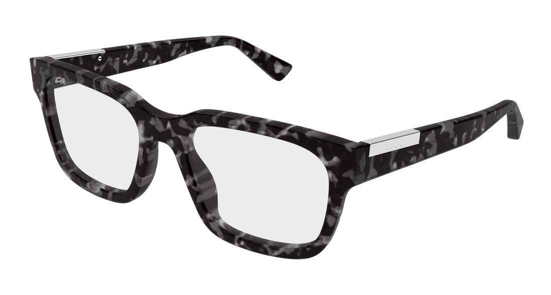 Brillen gucci gg1961o 002 havana rectangular / squared masculino größe 55mm - Hauptansicht