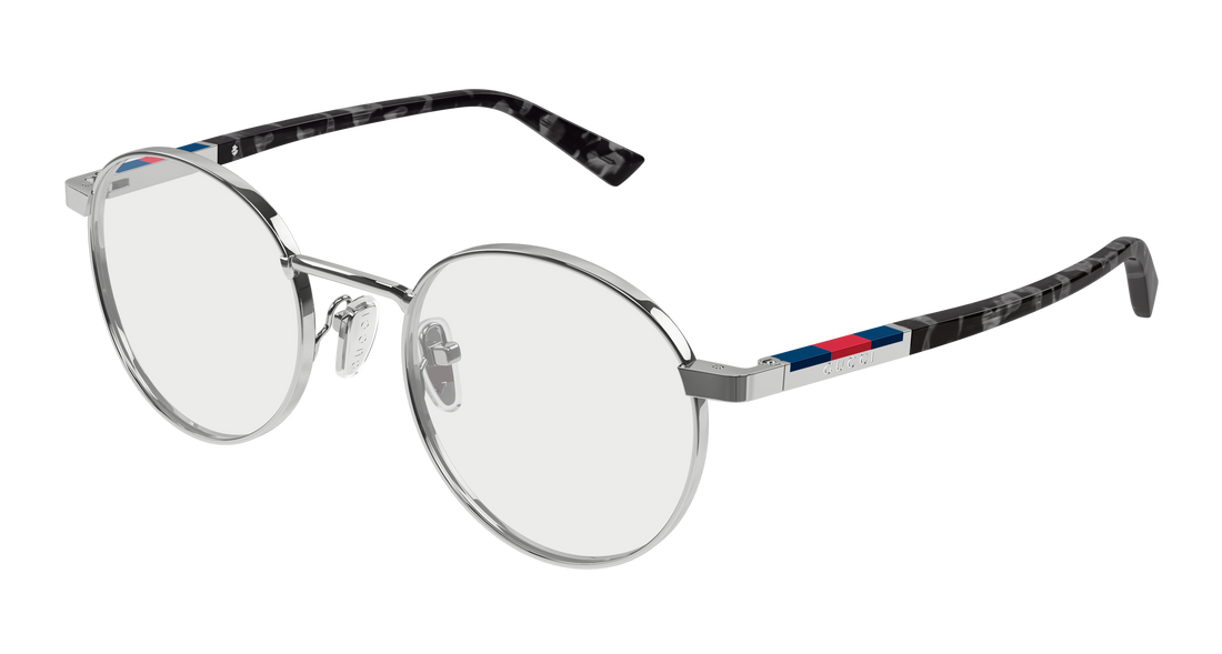 Brillen gucci gg1966ok 003 plateado round/oval/panthos masculino größe 51mm - Hauptansicht