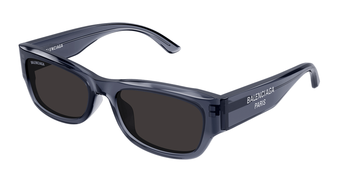 Sunglasses balenciaga bb0390sk 003 gris square masculino size 56mm - Main view