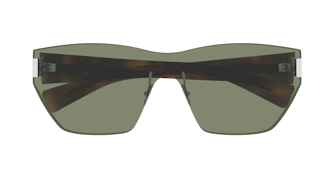 Sunglasses saint laurent sl 755 002 verde cat eye femenino size 99mm - Detailed view