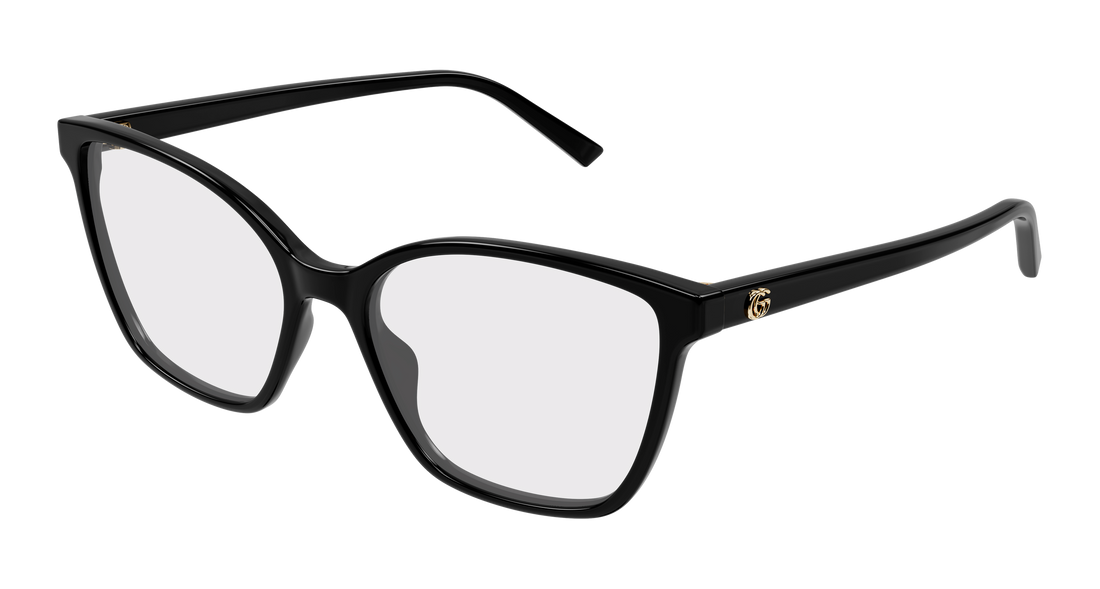 Brillen gucci gg1995o 005 negro cat eye femenino größe 56mm - Hauptansicht