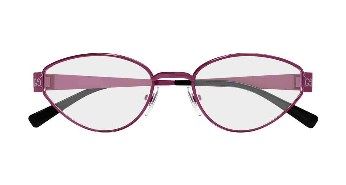 Brillen gucci gg1853o 003 rosa geometric femenino größe 54mm - Detailansicht