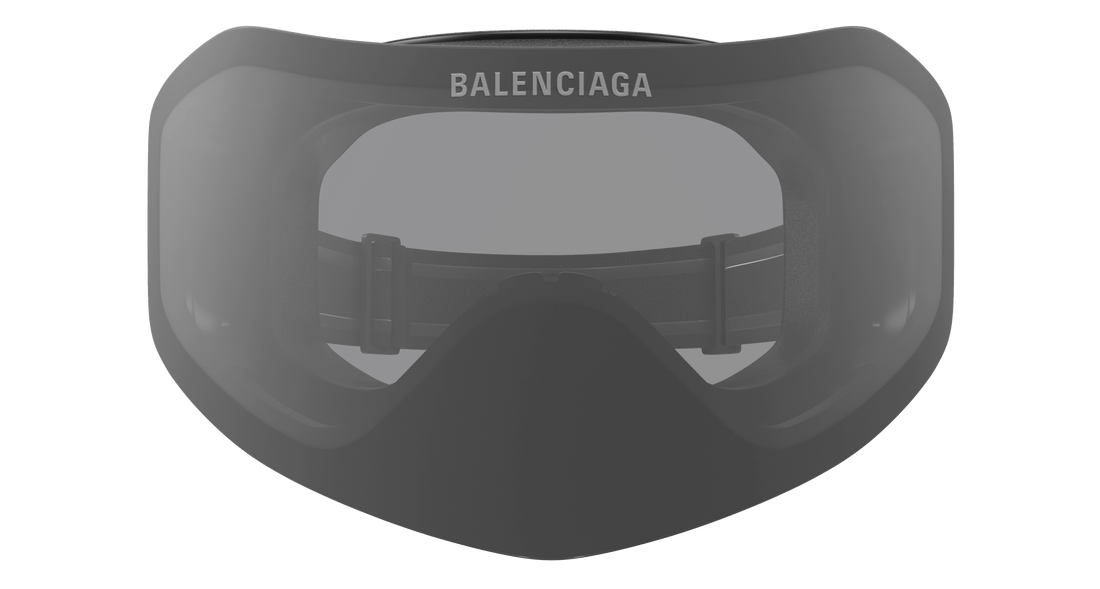 Sunglasses balenciaga bb0379s 001 negro mask unisex size 99mm - Detailed view