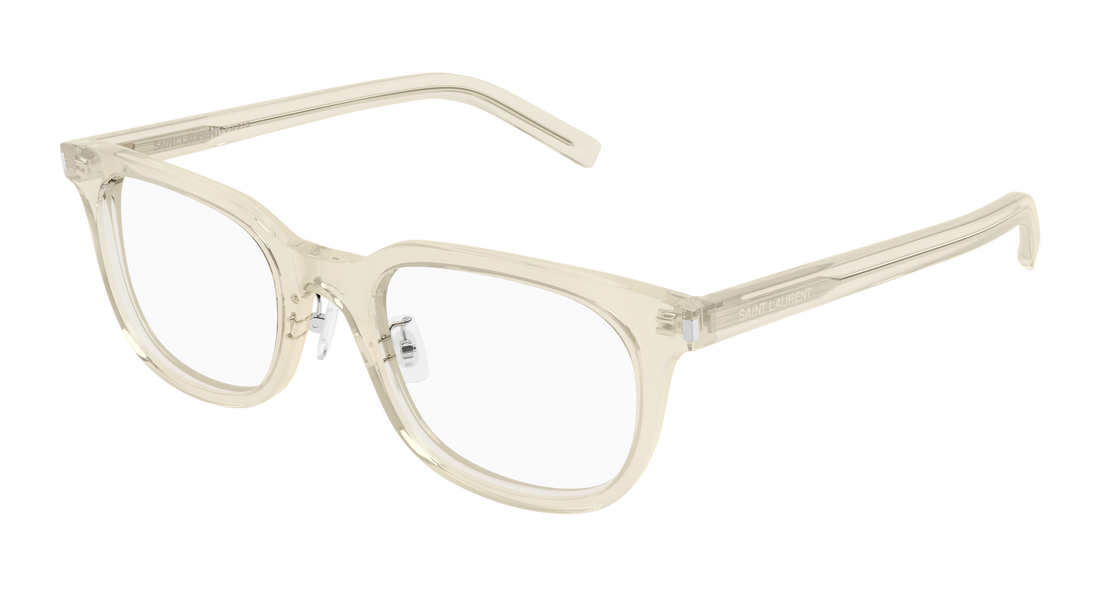 Dioptrijske naočale saint laurent sl 840/j 004 amarillo rectangular / squared unisex veličina 51mm - Glavni prikaz