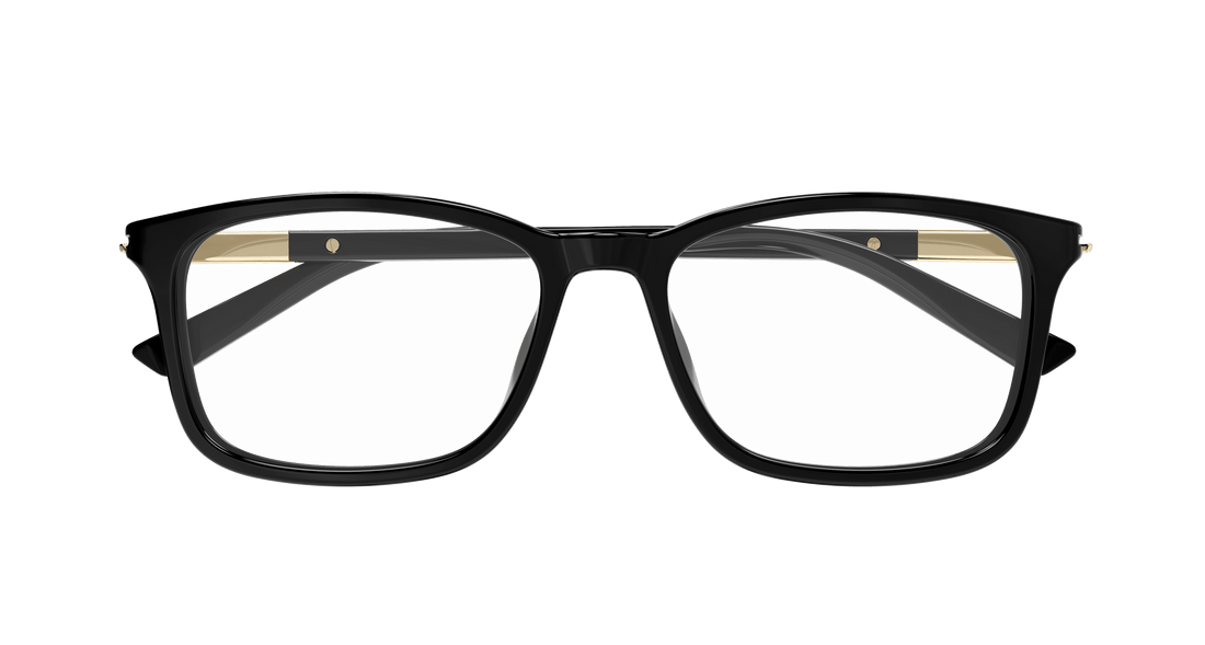 Gafas graduadas gucci gg1900oa 001 negro square masculino talla 56mm - Vista de detalle