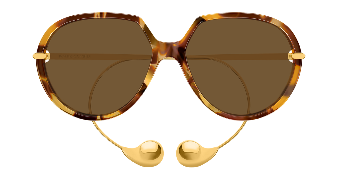 Gafas de sol bottega veneta bv1436s 002 havana unisex talla 60mm - Vista de detalle
