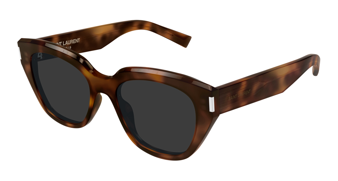 Óculos de sol saint laurent sl 827 002 havana cat eye femenino tamanho 52mm - Vista principal