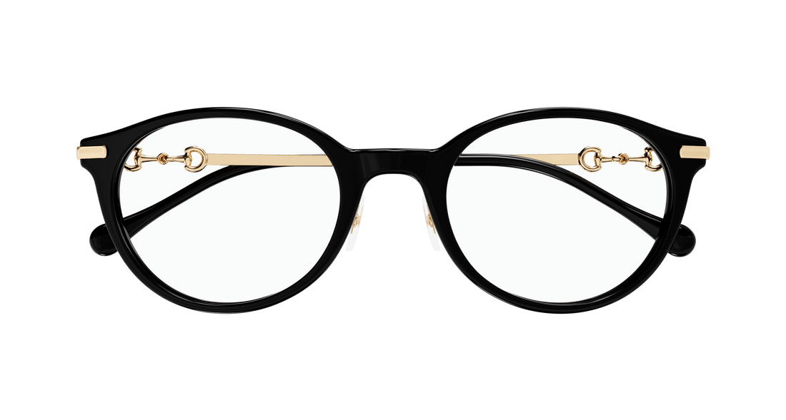 Gafas graduadas gucci gg1904oj 001 negro round femenino talla 50mm - Vista de detalle