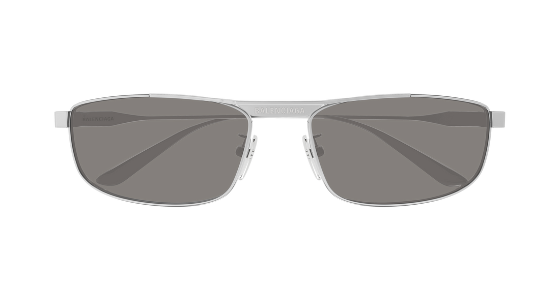 Sunglasses balenciaga bb0451s 003 plateado rectangular / squared unisex size 61mm - Detailed view