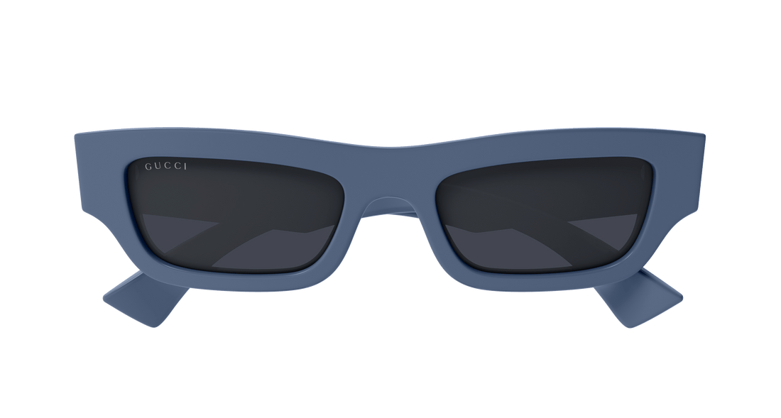 Gafas de sol gucci gg1839s 003 azul square masculino talla 52mm - Vista de detalle